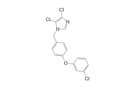 1H-Imidazole, 4,5-dichloro-1-[[4-(3-chlorophenoxy)phenyl]methyl]-