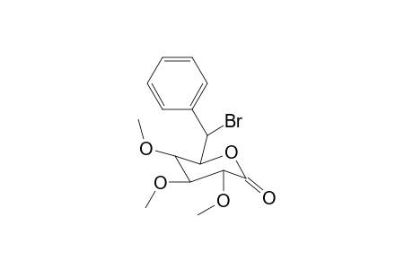 6-Bromo-6-deoxy-2,3,4-tri-O-methyl-6-phenyl-.alpha.-D-glucono-1,5-lactone