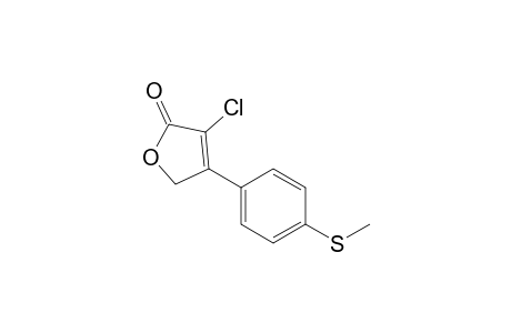 4-Chloranyl-3-(4-methylsulfanylphenyl)-2H-furan-5-one