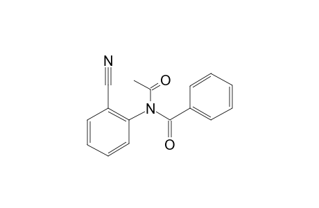 N-(2-Cyanophenyl)benzamide, N-acetyl-