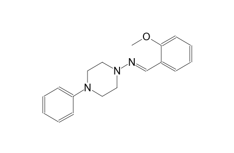 1-piperazinamine, N-[(E)-(2-methoxyphenyl)methylidene]-4-phenyl-