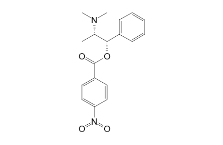 (1R,2S)-1-PHENYL-1-(4-NITROBENZOYLOXY)-2-(DIMETHYLAMINO)-PROPANE