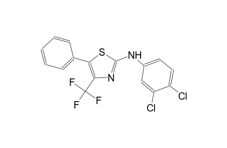 N-(3,4-dichlorophenyl)-5-phenyl-4-(trifluoromethyl)-1,3-thiazol-2-amine