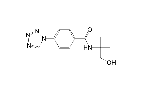 N-(2-hydroxy-1,1-dimethylethyl)-4-(1H-tetraazol-1-yl)benzamide