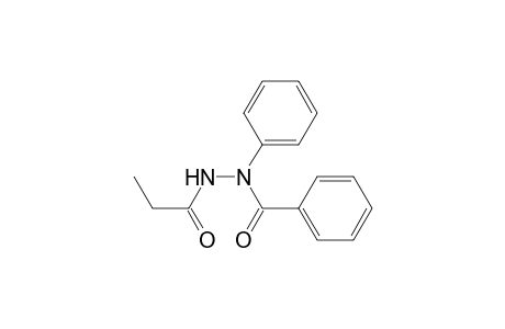 Benzoic acid, 2-(1-oxopropyl)-1-phenylhydrazide