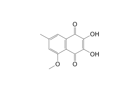 1,4-Naphthalenedione, 2,3-dihydroxy-5-methoxy-7-methyl-
