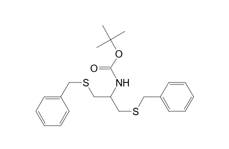 Carbamic acid, [2-[(phenylmethyl)thio]-1-[[(phenylmethyl)thio]methyl]ethyl]-, 1,1-dimethylethyl ester