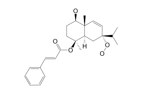 4B-CINNAMOYLOXY-7A-HYDROPEROXY-1B-HYDROXYEUDESM-8-ENE