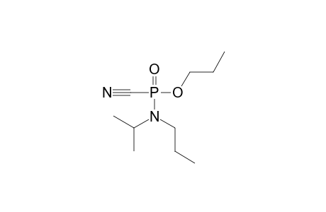 O-propyl N-isopropyl N-propyl phosphoramidocyanidate