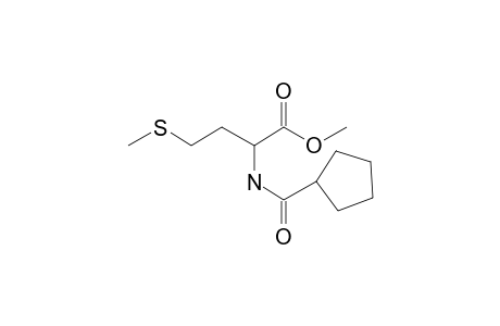 L-Methionine, N-cyclopentylcarbonyl-, methyl ester