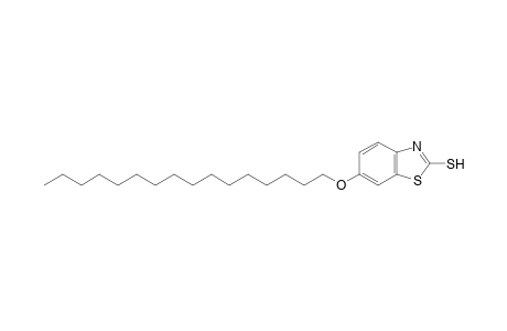 6-(hexadecyloxy)-2-benzothiazolethiol