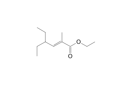 (E)-4-ethyl-2-methyl-2-hexenoic acid ethyl ester