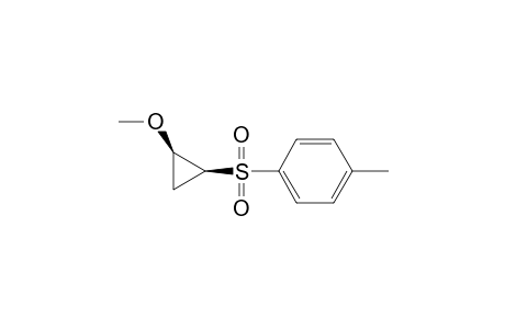 cis-1-Methoxy-2-tosylcyclopropane