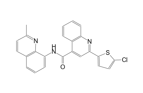 2-(5-chloro-2-thienyl)-N-(2-methyl-8-quinolinyl)-4-quinolinecarboxamide