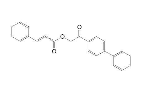 cinnamic acid, p-phenylphenacyl ester