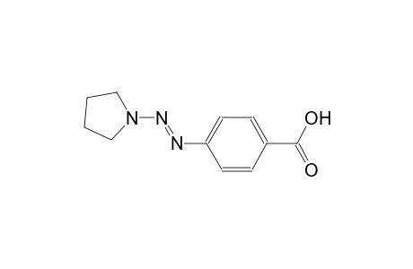 4-[(E)-1-Pyrrolidinyldiazenyl]benzoic acid
