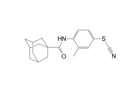 Adamantane-1-carboxylic acid (2-methyl-4-thiocyanato-phenyl)-amide