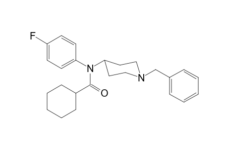 N-(1-Benzylpiperidin-4-yl)-N-(4-fluorophenyl)cyclohexanecarboxamide