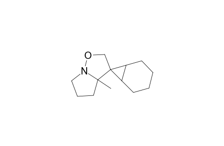 3a-methylspiro[2,4,5,6-tetrahydropyrrolo[1,2-b]isoxazole-3,7'-bicyclo[4.1.0]heptane]