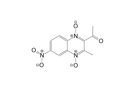 ethanone, 1-(3-methyl-6-nitro-1,4-dioxido-2-quinoxalinyl)-