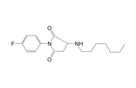 1-(4-fluorophenyl)-3-(heptylamino)-2,5-pyrrolidinedione