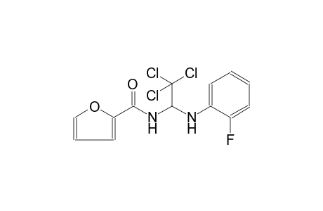 N-[2,2,2-trichloro-1-(2-fluoroanilino)ethyl]-2-furamide