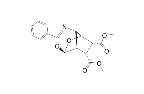DIMETHYL-(1RS,2SR,6RS,7SR,8RS,9RS)-4-PHENYL-5,10-DIOXA-3-AZATRICYCLO-[4.3.1.0(2,7)]-DEC-3-ENE-8,9-DICARBOXYLATE