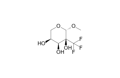 (2S,3S,4S,5S)-2-methoxy-3-(trifluoromethyl)oxane-3,4,5-triol