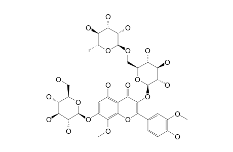 LIMOCITRIN-3-O-RUTINOSIDE-7-O-BETA-GLUCOPYRANOSIDE