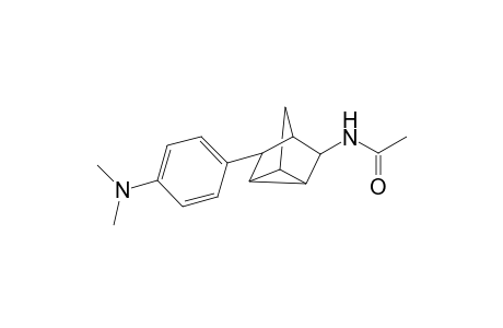 3-(4-N,N-Dimethylaminophenyl)-5-acetamidotricyclo[2.2.1.0(2,6)]heptane
