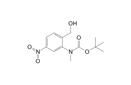 N-methyl-N-(2-methylol-5-nitro-phenyl)carbamic acid tert-butyl ester
