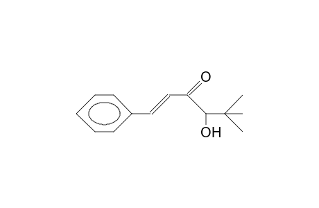 1-Hexen-3-one, 4-hydroxy-5,5-dimethyl-1-phenyl-, (E)-(.+-.)-