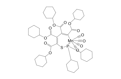 3,3,3,3-TETRACARBONYL-2,2-DICYCLOHEXYL-1-THIA-2-LAMBDA-(4)-PHOSPHA-3-MANGANA-4,6-CYCLOHEPTADIENE-4,5,6,7-TETRACARBOXYLIC-ACID-TETRACYCLOHEXYLESTER;CMPND-#14K
