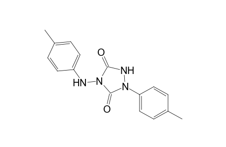 4-(4-Methylanilino)-1-(4-methylphenyl)-1,2,4-triazolidine-3,5-dione