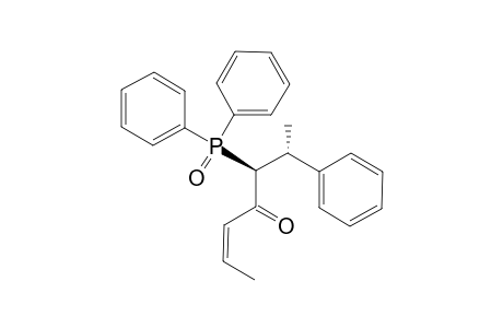 Z-5-diphenylphosphinoyl-6-phenylhept-2-en-4-one