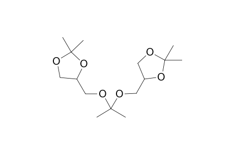 Acetone (bis-2,2-dimethyl-1,3-dioxolane-4-methylol)ketal