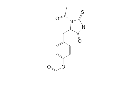 4'-[(3''-ACETYL-5''-OXO-2''-THIOXOIMIDAZOLIDIN-4''-YL)-METHYL]-PHENYLACETATE