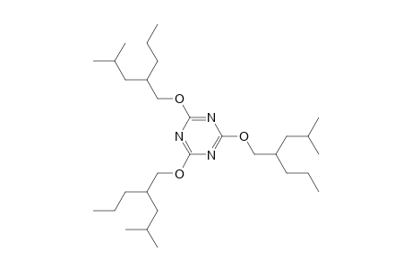 1,3,5-Triazine, 2,4,6-tris[(4-methyl-2-propylpentyl)oxy]-