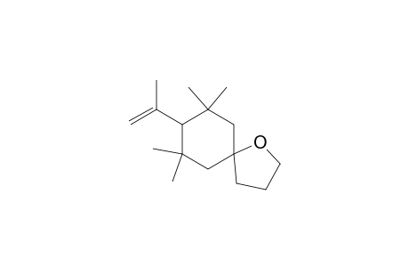 7,7,9,9-tetramethyl-8-(1-methylethenyl)-1-oxaspiro[4.5]decane