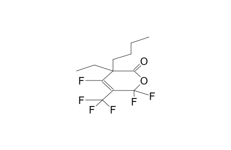 3-BUTYL-3-ETHYL-4,6,6-TRIFLUORO-3,6-DIHYDRO-5-TRIFLUOROMETHYL-2H-PYRAN-2-ONE