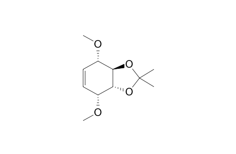 (1S,2R,3R,4R)-(-)-2,3-Isopropylidene-1,4-dimethoxycyclohex-5-ene-2,3-diol