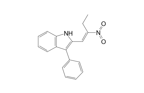 2-[(E)-2-nitrobut-1-enyl]-3-phenyl-1H-indole