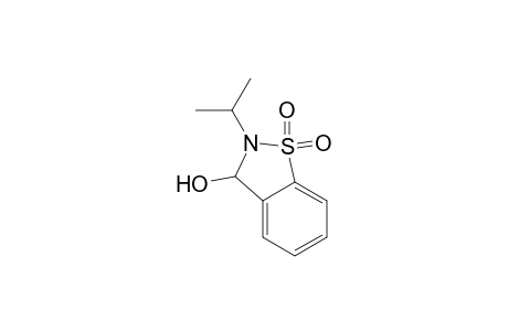 2,3-Dihydro-2-isopropyl-3-hydroxybenzisothiazole-1,1-dioxide