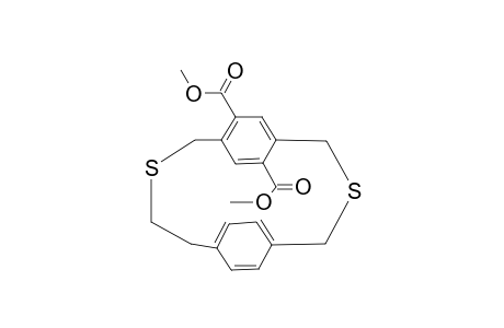 3,10-Dithia-tricyclo[11.2.2.2*5,8*]nonadeca-1(16),5,7,13(17),14,18-hexaene-7,19-dicarboxylic acid dimethyl ester