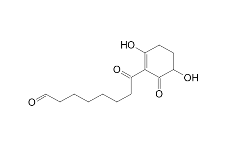3,6-Dihydroxy-2-(1,8-dioxooctyl)-2-cyclohexen-1-one