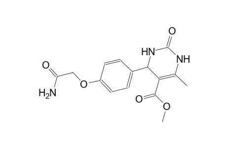 5-pyrimidinecarboxylic acid, 4-[4-(2-amino-2-oxoethoxy)phenyl]-1,2,3,4-tetrahydro-6-methyl-2-oxo-, methyl ester