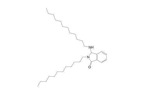 N-Dodecyl-3-(dodecylamino)isoindolin-1-one