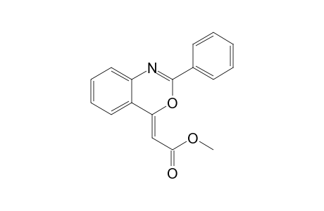 (Z)-(2-Phenylbenzo[d][1,3]oxazin-4-ylidene)acetic acid methyl ester