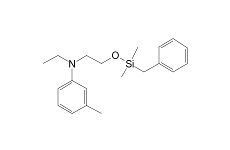 2-(N-Ethyl-N-m-tolyl)aminoethanol, benzyldimethylsilyl ether