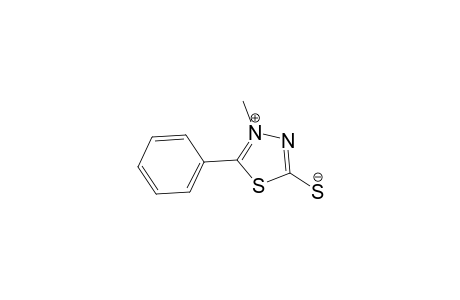 1,3,4-Thiadiazolium, 2,3-dihydro-4-methyl-5-phenyl-2-thioxo-, hydroxide, inner salt
